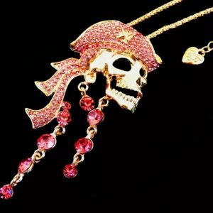 🎃 Girly Pirate Skull Necklace 🎃